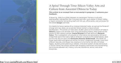 A Spiral Through Time - Silicon Valley Arts and Culture from Ancestral Ohlone to Today