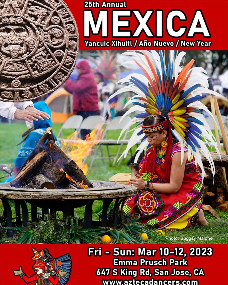 2ND ANNUAL CALI NATIVE NIGHT AT THE 25TH ANNUAL MEXICA NEW YEAR!
